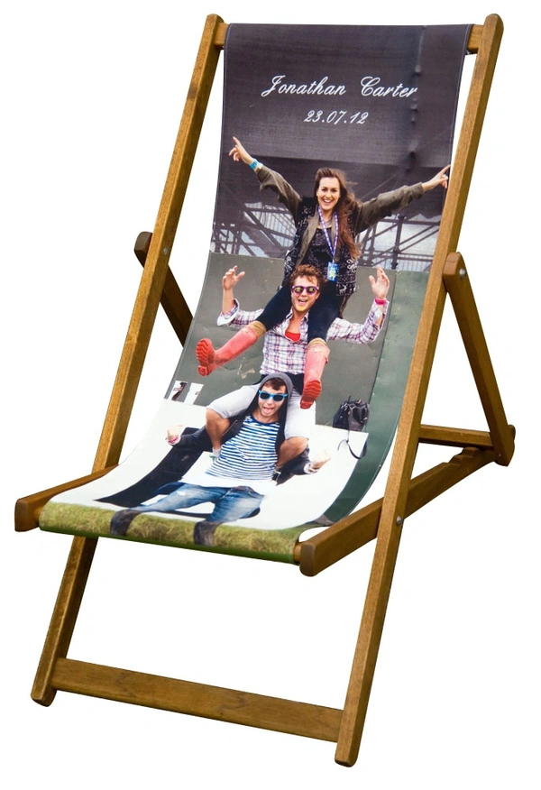 Personlised deckchair