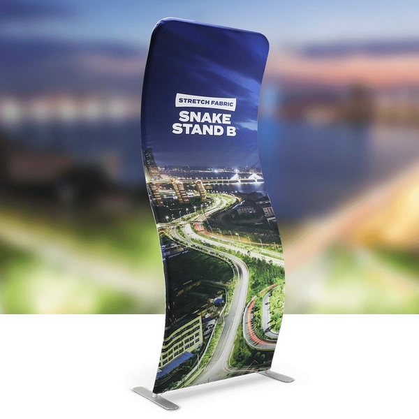 Stretch Fabric Snake Stand B