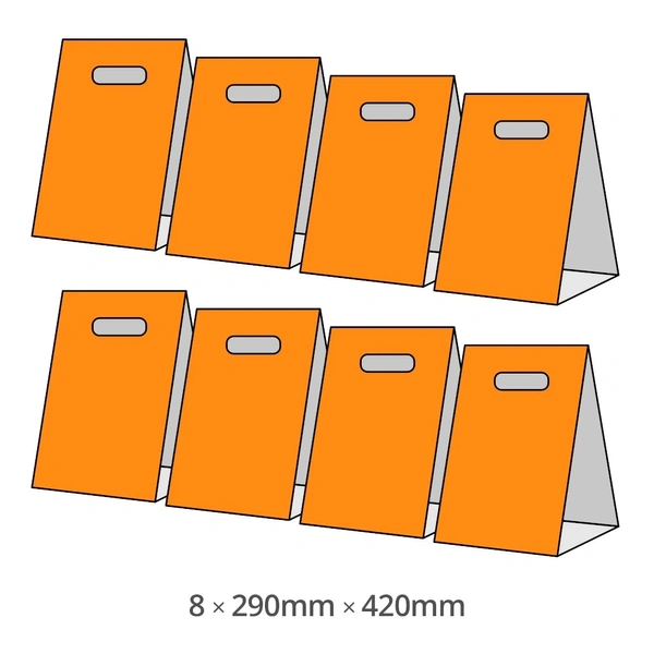  Outdoor - A - Board - Pack 8x 290 420