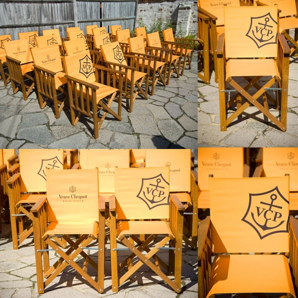 Veuve Clicquot Tennis Chair