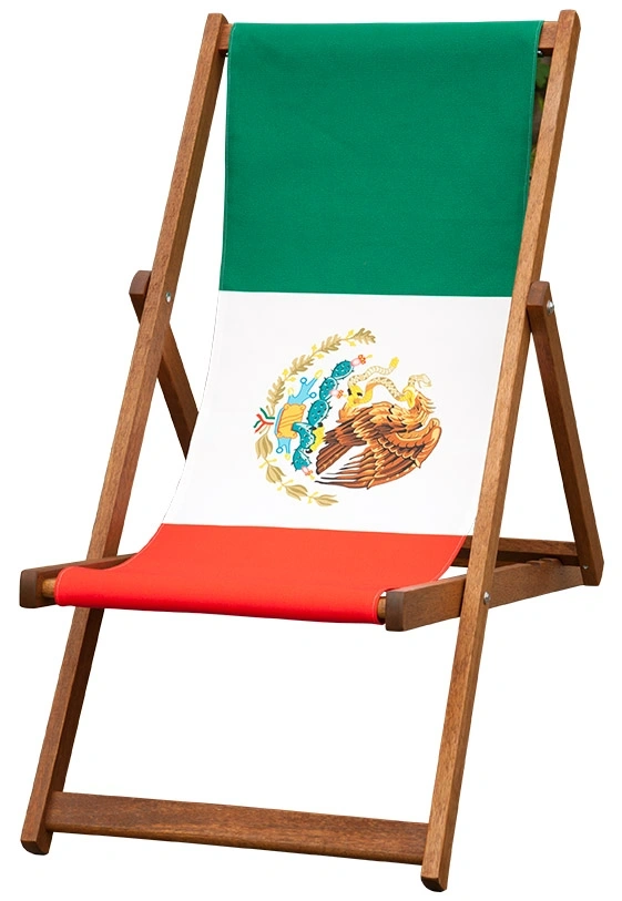  Mexico Flag Deckchair Sm
